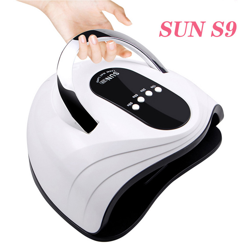 SUNS9 84W UV lámpa LED körömlámpa körömszárító napfény időzítő 10/30/60s gél körömlámpa szárításhoz lámpa körömdíszítő eszközök