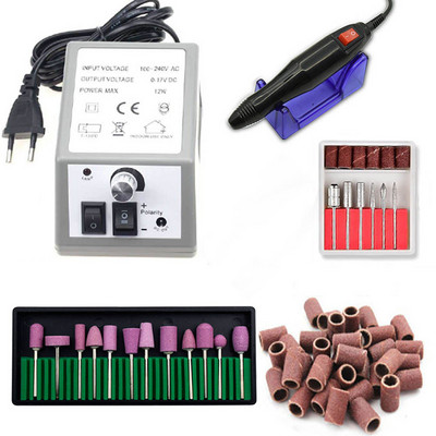 Elektromos körömfúró gép manikűr gép Professzionális Nail Master 20000RPM Nail Art Reszelő Kerámia körömfúró szerszámok