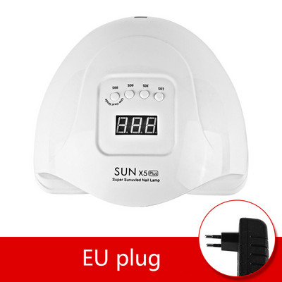 Körömszárító UV LED lámpa minden géllakkhoz 42 LED-del Erőteljes körömszárító lámpa UV kabin Smart Sensor manikűr géppel
