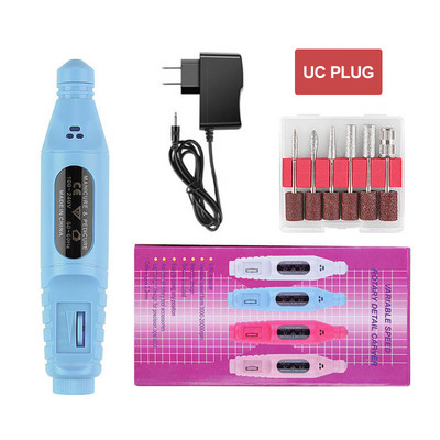 Mașină electrică de găurit pentru unghii, slefuit, instrument de manichiură pentru arta unghiilor