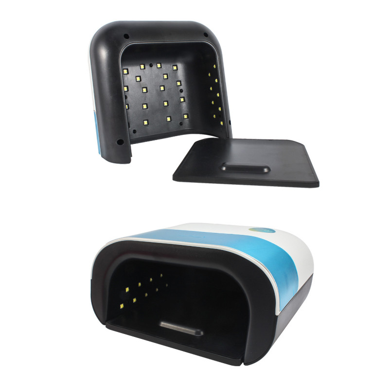 48W Smart UV LED lámpás körömszárító 36db LED Gél Lakk Intelligens Auto Sensor Egykezes Körömszárító Gyorsan száradó köröm felszerelés