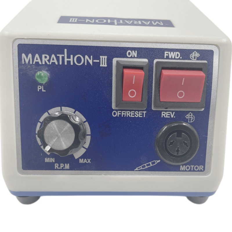 „Marathon Power Control Box for Micromotor Handpiece Strong 210 Manikiūro Pedikiūro aparatas Elektrinis Nagų Gręžimo Pedalų Įranga 65W