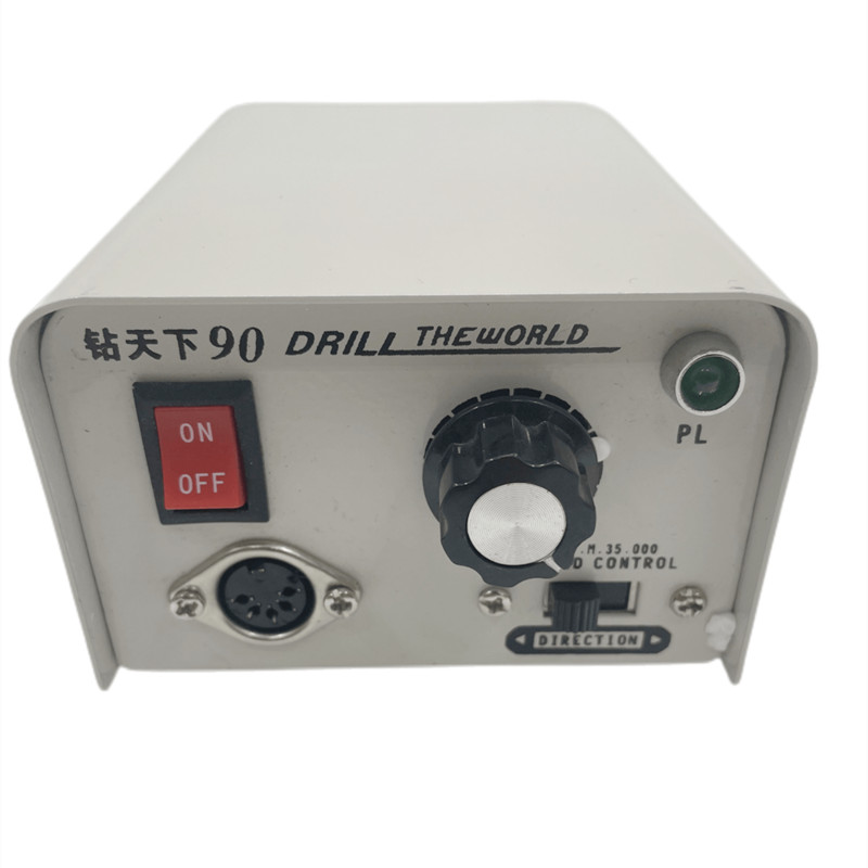 „Marathon Power Control Box for Micromotor Handpiece Strong 210 Manikiūro Pedikiūro aparatas Elektrinis Nagų Gręžimo Pedalų Įranga 65W