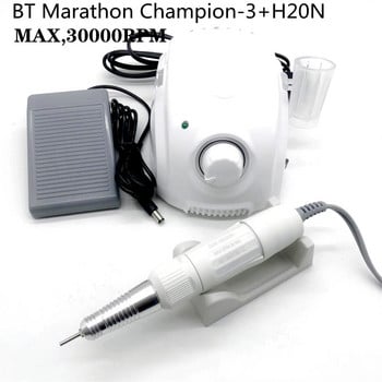 BT Marathon Champion-3 65W Electric Nail Drill Polish Box Control Box 35K 45K υψηλής ποιότητας Handle Nail Drill Nail File Equipment σετ