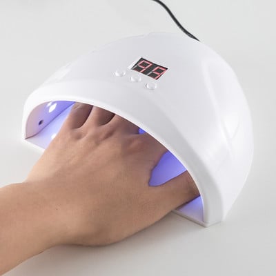 SUNone 48W LED UV körömszárító géllakkhoz száradó lámpa 110V-220V körömgép körömdíszítő eszközhöz Ingyenes szállítás