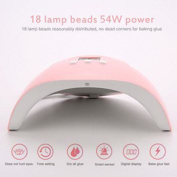 36W 18 Led Lights Dryer Uv Light for Gel Nails Lamps Ultraviolet Lamps Manicure Nail Tools Professional Material Dry Heat Machine