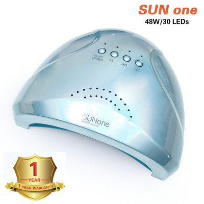 Új Sunone 48W UV lámpás körömlakk szárító 30 LED fényszárító köröm és lábujj zselé száradó körömdíszítő manikűr