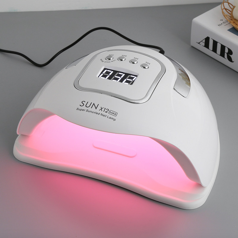 2022 nou SUN X10/11/12 280W 66 buc. Lămpi LED pentru unghii Lumină Uv pentru uscarea unghiilor pentru gel de manichiură lac lămpi de cabină mașină de uscare