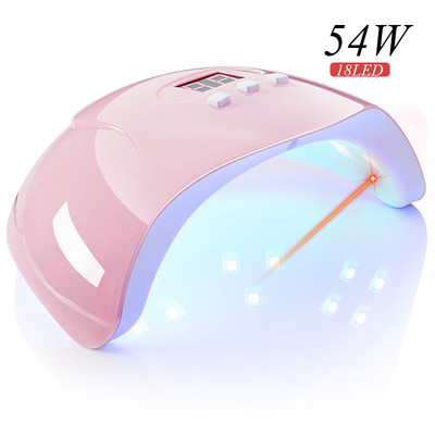 Körömszárító LED körömlámpa UV lámpa az összes géles körömlakk kikeményítéséhez Köröm géllakk manikűr pedikűr eszköz