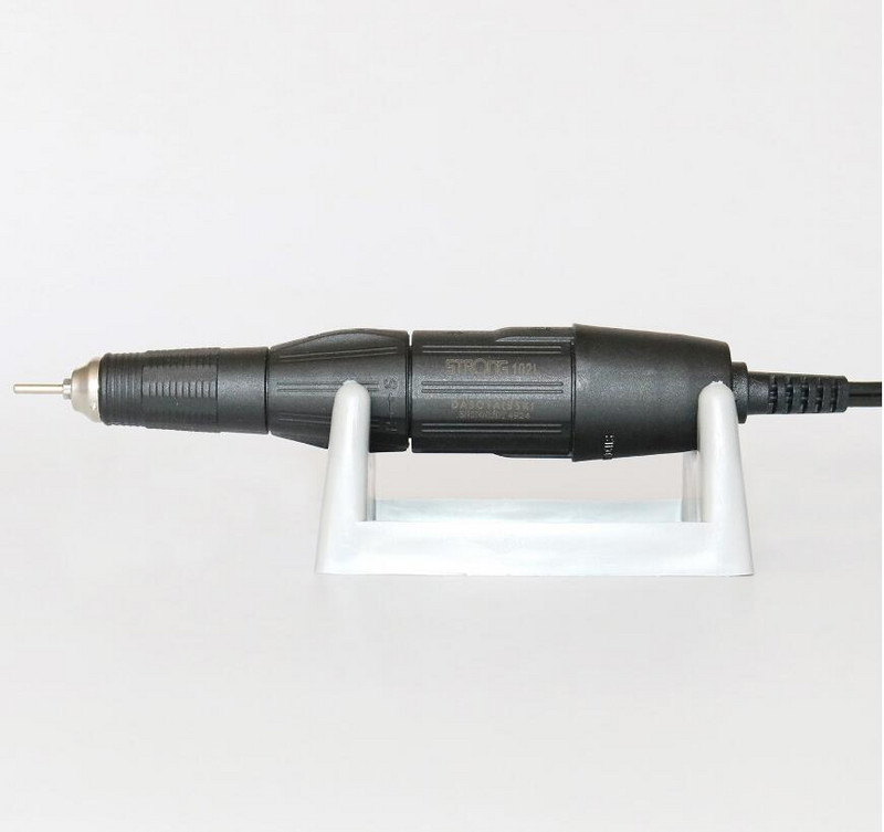 Полиране на нокти Инструменти за бижута Micromotor Strong 204 Корейски микромотор, златарски инструменти гравьор 102 наконечник Полиращи арт инструменти