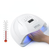 SUNX5 Max 90/72/36W LED lámpás körömszárító 45/36/18 LED UV jéglámpa szárításhoz gél lakk időzítő automatikus érzékelős manikűr eszközök