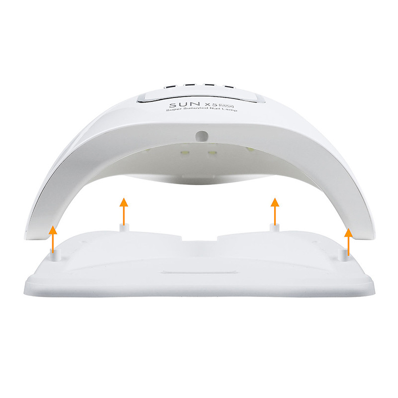 Körömszárító LED/UV körömlámpa 36/45/66 izzók minden géllakk lakk megkötéséhez Motion Sensing manikűr pedikűr szalon eszközzel