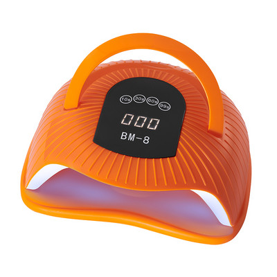 143 W-os UV LED körömlámpa 72 db leddel a kötéshez Gél körömszárító szárító körömlakk lámpa 10/30/60/99s automatikus érzékelős manikűr eszközök