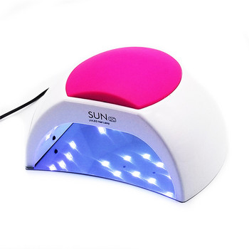 Επαγγελματική λάμπα νυχιών 48W Lamp UV Nail Dryer for UV Gel Μηχάνημα νυχιών με τζελ υπερύθρων Ψηφιακός χρονοδιακόπτης SUN2 #297986