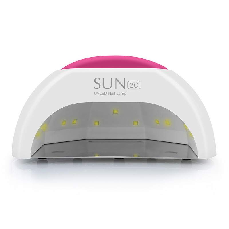 Lumină LED 48W pentru unghii cu lampă UV pentru oja cu gel pentru lustruire uscător de unghii pentru manichiură 10s/30s/60s+90s Mod de căldură scăzută