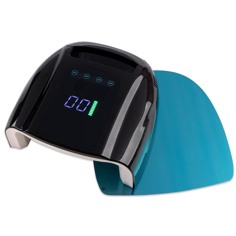 96w Gradient Puprle Pro Lampă LED pentru unghii fără fir Baterie reîncărcabilă UV LED Lampă pentru unghii Lampă UV LED fără fir Gel de polimerizare alb