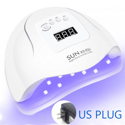 SUN X7 MAX LED körömszárító lámpák 10/30/60/99 időzítő beállítású polírozó szárító mozgásérzékelős UV köröm lámpával gél manikűr eszközhöz