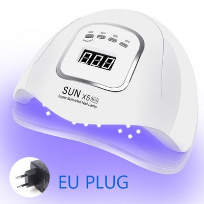 SUN X7 MAX LED körömszárító lámpák 10/30/60/99 időzítő beállítású polírozó szárító mozgásérzékelős UV köröm lámpával gél manikűr eszközhöz