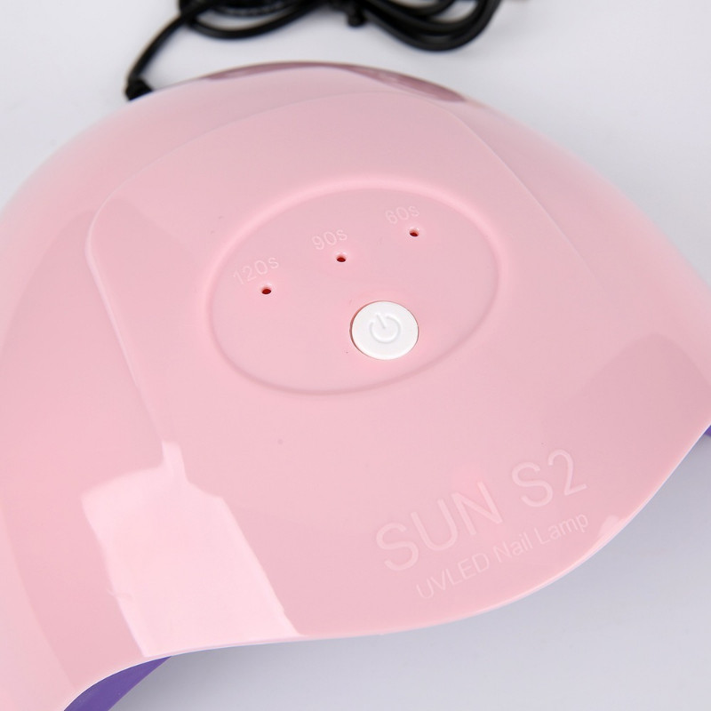 Lámpa körömszárító gép hordozható USB-kábel otthoni használatra Light UV géllakk kikeményítő 12 led lámpa körömdíszítő manikűr eszköz