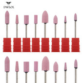 8 tipo keraminis titnaginis nagų grąžtas nagų frezavimas nagų pjoviklis Elektrinis nagų grąžtas manikiūrui pedikiūro grąžtai Priedai