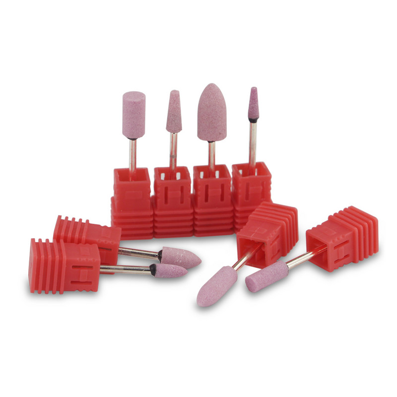 8 tipo keraminis titnaginis nagų grąžtas nagų frezavimas nagų pjoviklis Elektrinis nagų grąžtas manikiūrui pedikiūro grąžtai Priedai