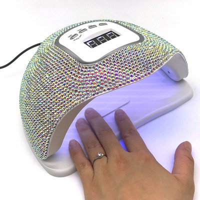 Bling körömlámpa UV led professzionális maquina de unha em gél secador sunx5 szárítószekrény fornetto unghie Nail Art kiegészítők