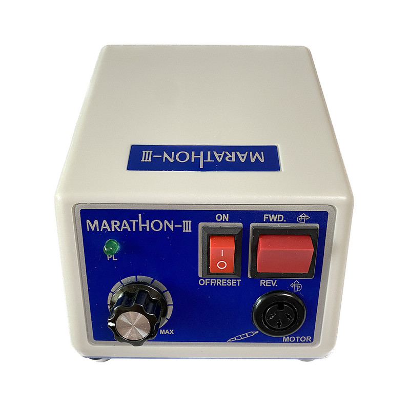 Elektromos körömfúró gép MARATHON N3 SDE H37L1 kézidarab 35000RPM 65W körömfúró maró manikűr gép lakk körömreszelő