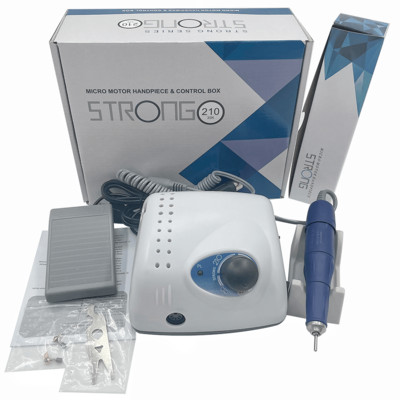 Stiprus 210 manikiūro grąžtas Stiprus 105L 65W 40K manikiūro mašina Elektrinė nagų gręžimo mašina Manikiūro mašina poliravimo nagų dildė