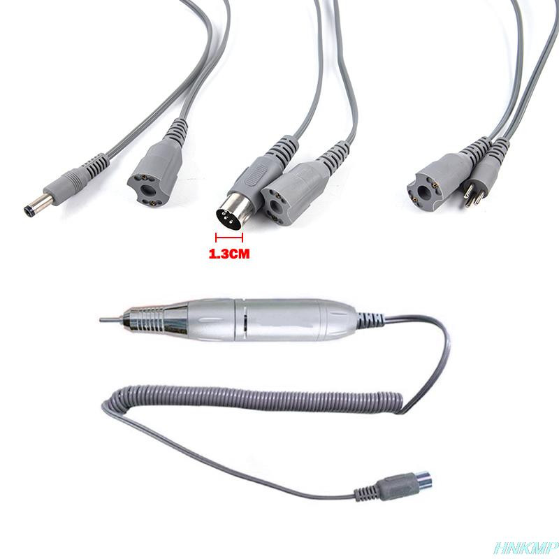 30000 p/min Tugev masinatarvik elektriline küünepuuri käsiinstrumendi juhtme toitekaabel elektrilise küünepuuri jaoks 10 mm hall käepidemega köis