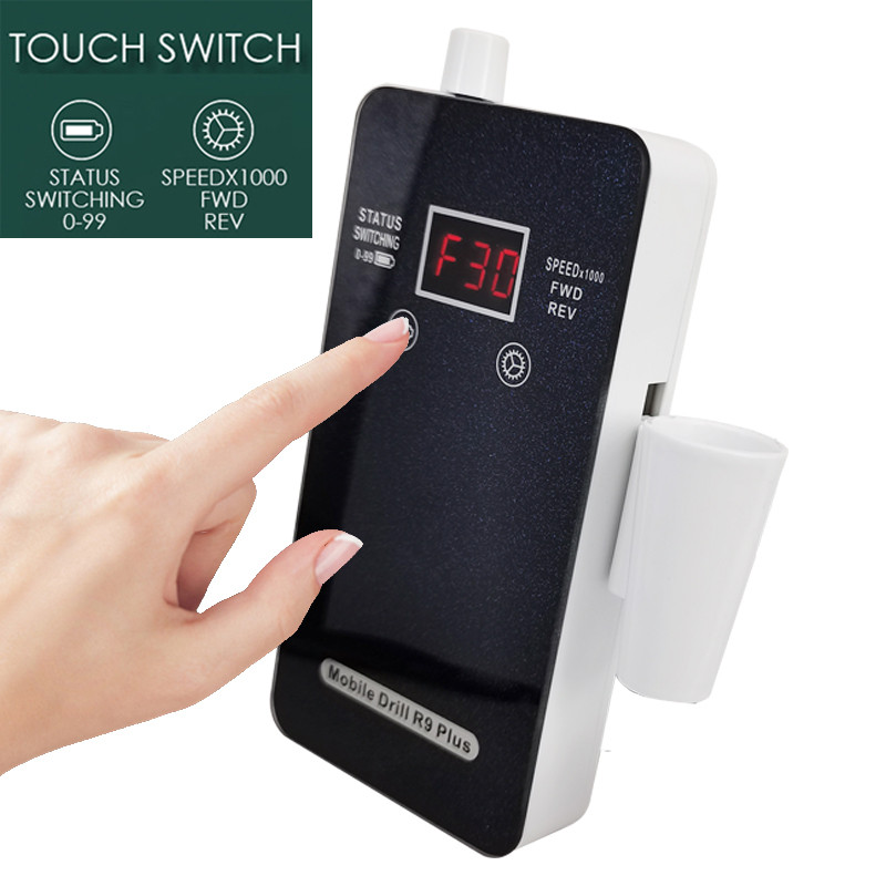 2020 New Arrival új technológiás temperált panel Touch Switch hordozható újratölthető elektromos körömfúró gép körömszerszámokkal