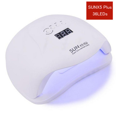 SUN X10 MAX UV LED körömszárító 66LEDs géllakk kötő lámpa Motion Sense LCD kijelzővel, gyorsan száradó lámpa köröm manikűr eszköz