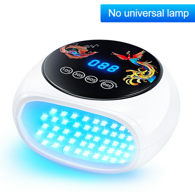 Naujausia nagų lempa su 660 nm raudona šviesa, skirta apsaugoti odą nagų džiūvimo lempos, skirtos namuose ir salone Smart Led nagų džiovintuvas geliniam lakavimui