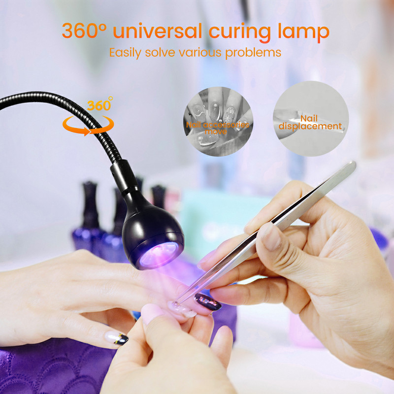 Naujausia nagų lempa su 660 nm raudona šviesa, skirta apsaugoti odą nagų džiūvimo lempos, skirtos namuose ir salone Smart Led nagų džiovintuvas geliniam lakavimui