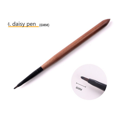 1 buc/lot Pinceau perii pentru arta unghiilor pentru manichiura cu gel de unghii Liner Pictura Pen Negru Penie Striper Acrilic Gradient Umbra Gel UV