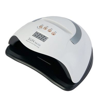 Didelės galios 132 W UV LED nagų džiovintuvo mašina 66LEDs nagų gelio lako džiovintuvas, nešiojamas profesionalus žibintas, skirtas greitai išdžiūti geliniam nagų lakui