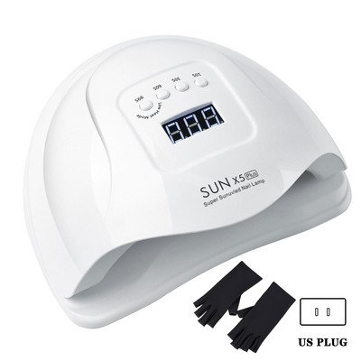 SUN X5 plus120w 36 gyöngy Körömszárító LED UV lámpa az összes gél körömlakk kikeményítéséhez Motion Sensing manikűr pedikűr szalon eszközzel
