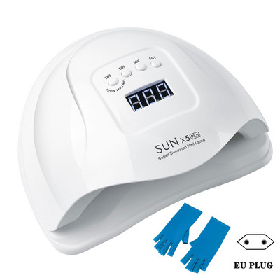 SUN X5 plus120w 36 gyöngy Körömszárító LED UV lámpa az összes gél körömlakk kikeményítéséhez Motion Sensing manikűr pedikűr szalon eszközzel