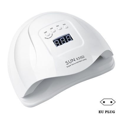 SUN X5 plus120w 36 gyöngy Körömszárító LED UV lámpa az összes gél körömlakk kikeményítéséhez Motion Sensing manikűr pedikűr szalon eszközzel