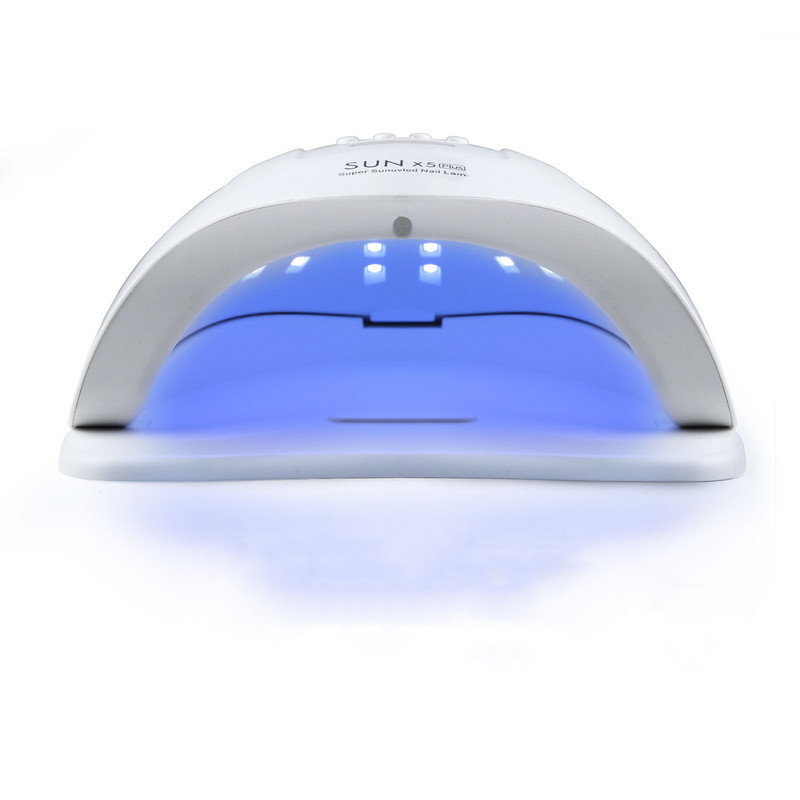 SUN X5 plus120w 36 gyöngy Körömszárító LED UV lámpa az összes gél körömlakk kikeményítéséhez Motion Sensing manikűr pedikűr szalon eszközzel