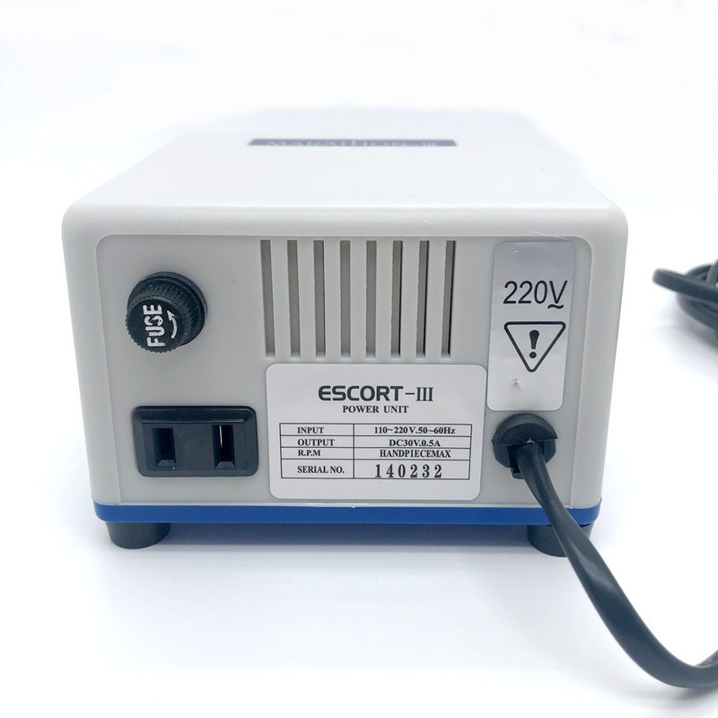 65W 35000RPM elektrinis nagų gręžtuvas BT maratonas 3 čempionų valdymo dėžutės manikiūro mašinų rinkinys Nails Art Tool Nagų dildė įranga