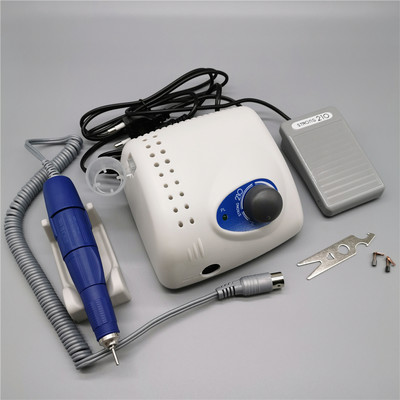 65W 35000RPM elektrinis nagų gręžimo staklės Strong 210 Model 102L Handpiece Manikiūras Pedikiūras Nagų dildės Nagų dailės įranga