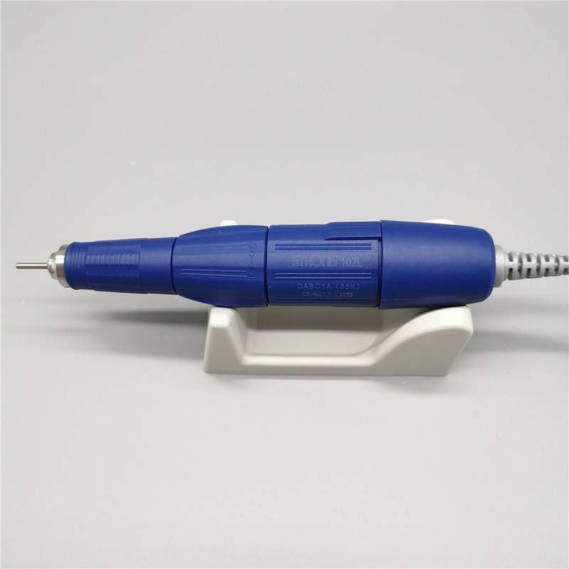 65W 35000RPM elektrinis nagų gręžimo staklės Strong 210 Model 102L Handpiece Manikiūras Pedikiūras Nagų dildės Nagų dailės įranga