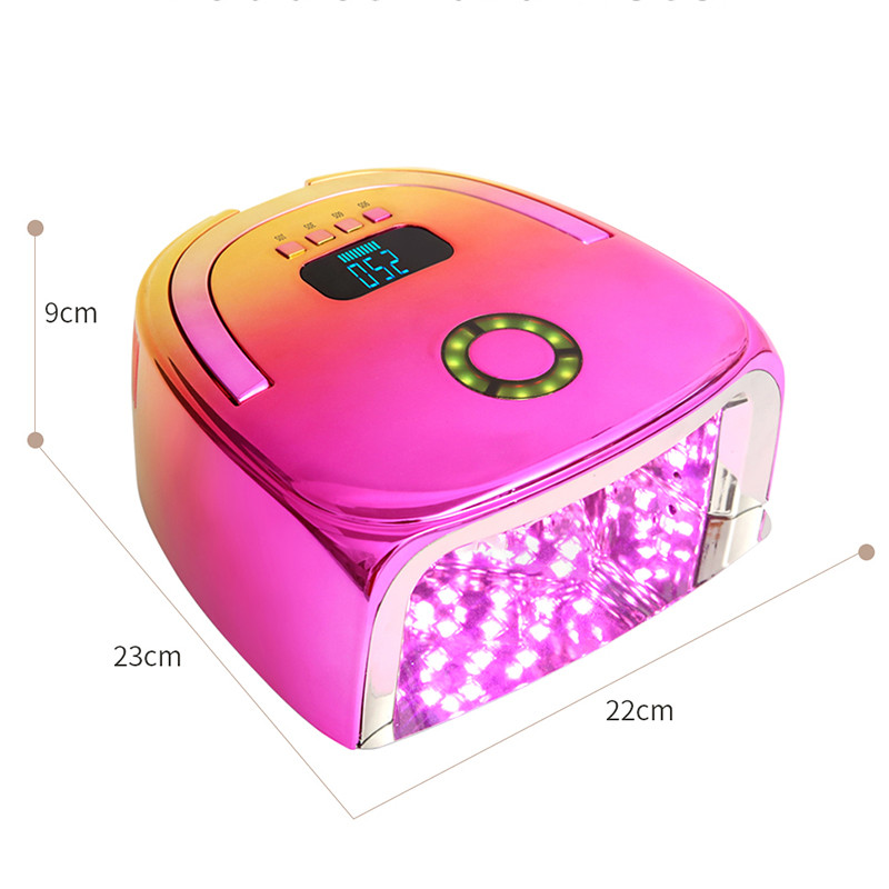 2022 m. Nauja įkraunama nagų lempa su rankena belaidžio gelio lako džiovintuvo mašina UV lemputė nagams Belaidė nagų UV LED lempa