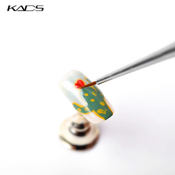 KADS 3 τεμ./σετ Επαγγελματική βούρτσα νυχιών Ασημένιο σχέδιο ζωγραφικής Ακρυλικό Σετ πινέλου νυχιών για πινέλα Nal