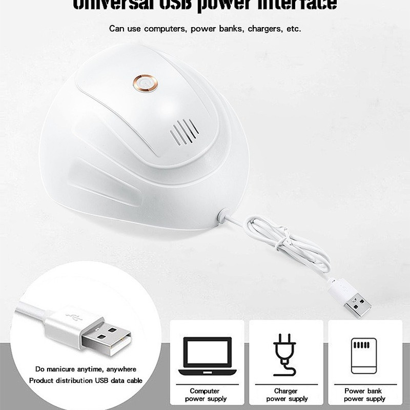 UV nagų džiovintuvo lempa su automatiniu jutikliu 18 UV LED lemputė visiems geliams Laikmatis Profesionalus manikiūro pedikiūro nagų prietaisas