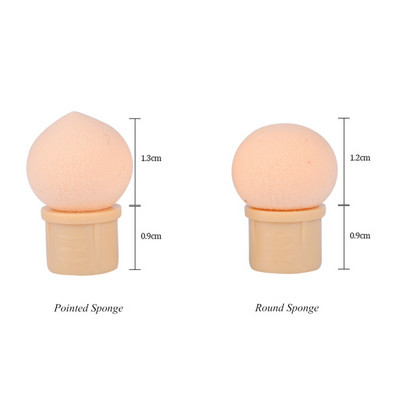 Dvigubos galvutės kempinės rašiklis gradiento nagų dailės šepetėlis Airbrush Tools gelinio lako Ombre dizaino šepetėliai manikiūrui nagų reikmenys NT945