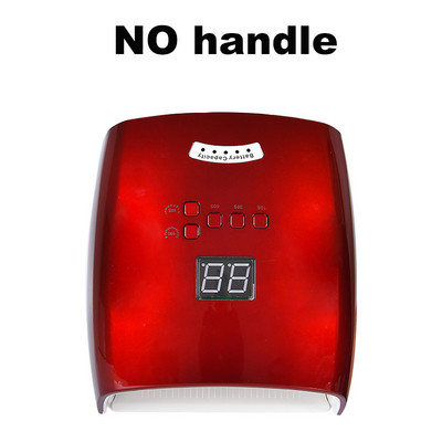 Baterija maitinama 48 W įkraunama nagų lempa Belaidis manikiūro džiovintuvas LED lemputė nagams Belaidė nagų UV LED lempa