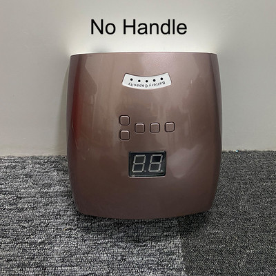 Baterija maitinama 48 W įkraunama nagų lempa Belaidis manikiūro džiovintuvas LED lemputė nagams Belaidė nagų UV LED lempa