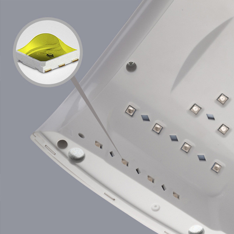 Baterija maitinama 48 W įkraunama nagų lempa Belaidis manikiūro džiovintuvas LED lemputė nagams Belaidė nagų UV LED lempa