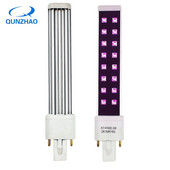Lámpa körmökhöz UV LED 16 LED 9W 395nm ultraibolya köröm jéglámpa izzók cserélt száradó körömszárító izzókhoz cserecső
